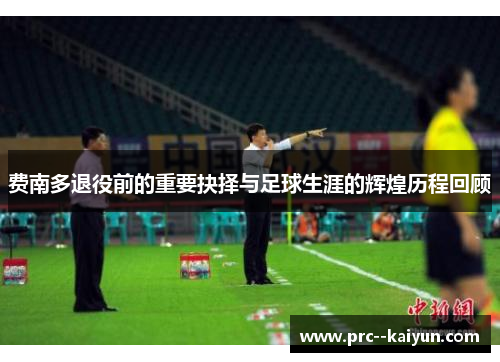 费南多退役前的重要抉择与足球生涯的辉煌历程回顾 费南多退役前的重要抉择与足球生涯的辉煌历程回顾